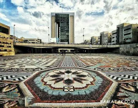 زیباترین سنگ فرش دنیا در خیابان منصور تبریز + تصاویر