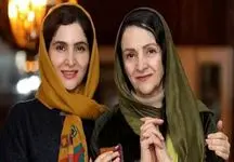 تصویری خیره‌کننده از گلاب آدینه و دخترش / مادر و دختر هر 2 زیبا !
