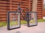 دوچرخه‌ای با چرخ‌های مربع + عکس