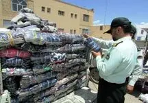 کشف محموله میلیاردی پارچه های قاچاق در "نیکشهر"