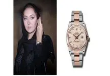 عکس لو رفته از نیکی کریمی و ساعت رولکس اش