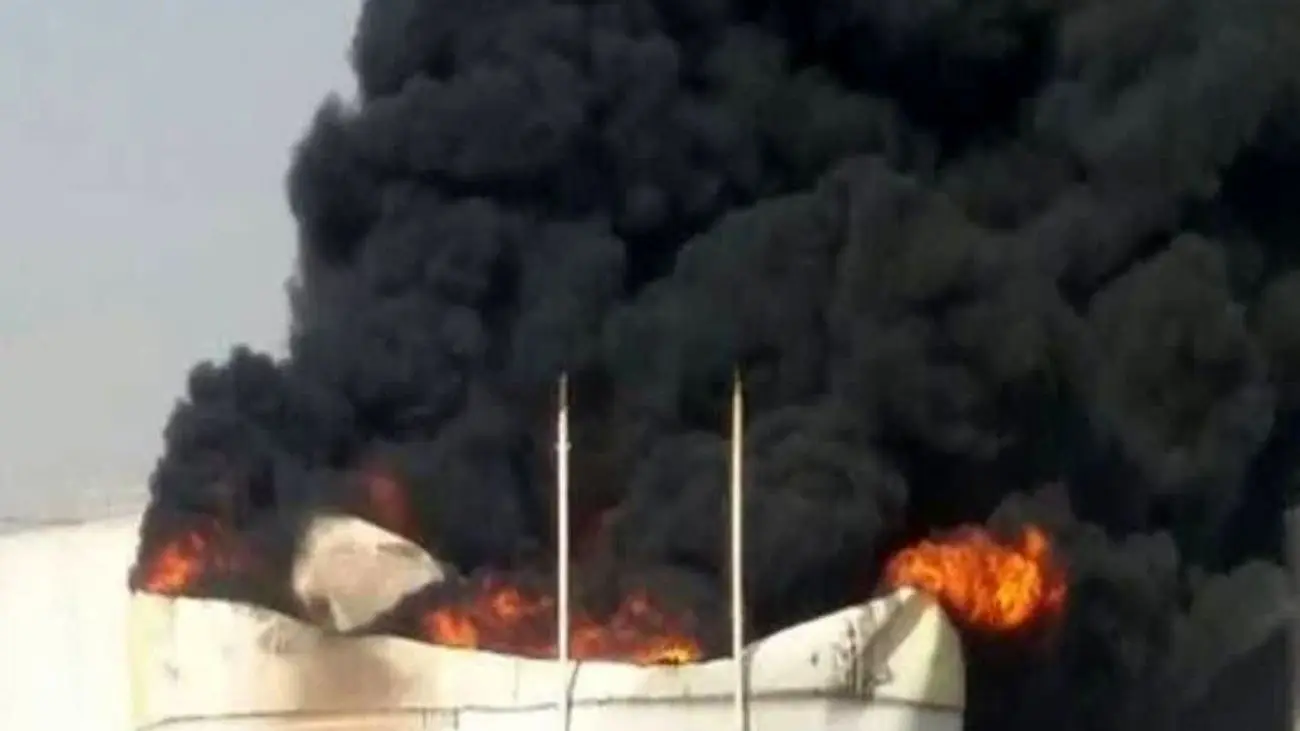 آخرین خبر از آتش‌ سوزی در پالایشگاه نفت آفتاب بندرعباس 