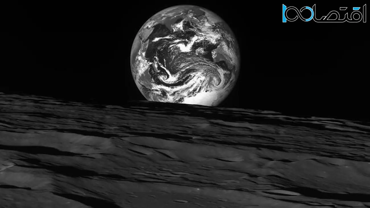 تصاویر ماه و زمین از چشم کاوشگر کره ای