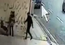 مادری با کودک در آغوش روبه‌روی سارقان بی‌رحم +‌فیلم