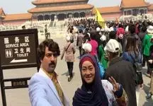 وقتی دیوار چین لوکیشن عکاسی هنرمندان ایرانی شد/ از نقی پایتخت تا ماهور الوند!