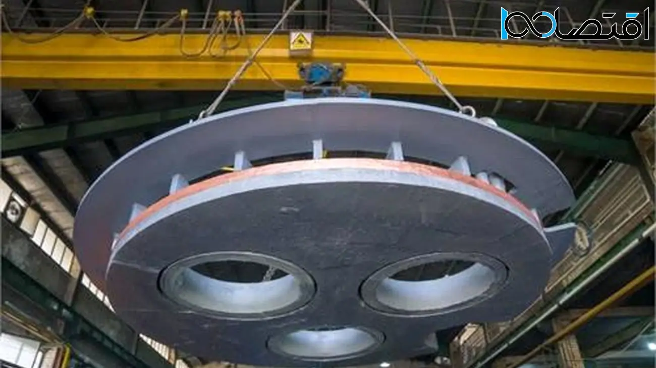ساخت اولین دلتای مسی آبگرم کوره قوس الکتریکی جهان در شرکت فولاد خوزستان 