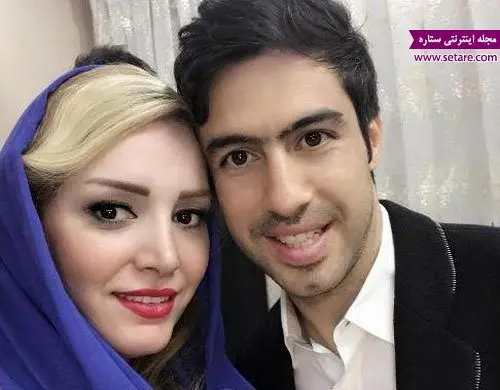 عکس خسرو حیدری و همسرش