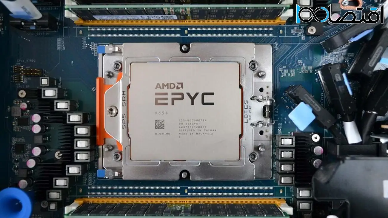 پردازنده AMD EPYC 9V84 Zen 4 در بنچمارک Cinebench R23