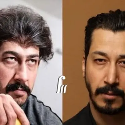 تصاویر لو رفته از چهره بازیگران سریال پایتخت قبل و بعد از گریم! + عکس ها