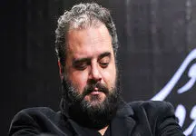 این زن مو بلوند همسر بازیگر سریال دودکش است ! + اولین عکس 2 نفره هومن و همسرش