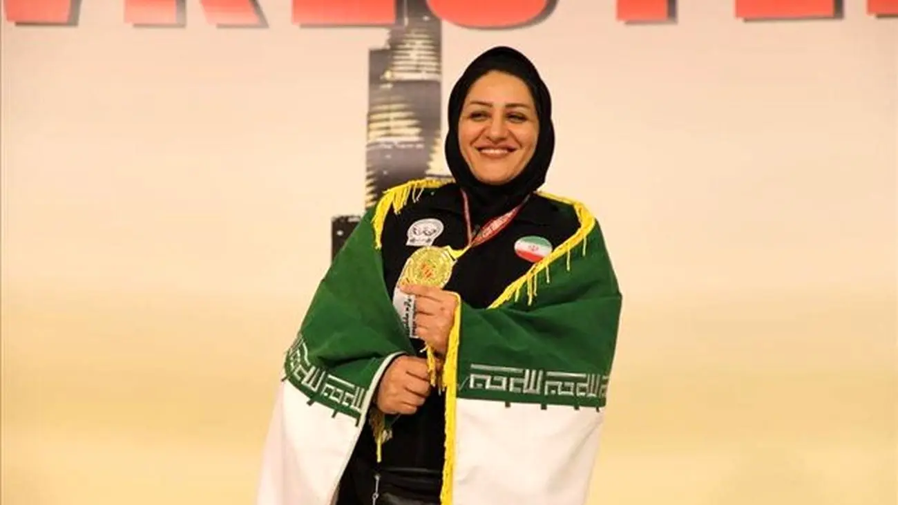این زن ایرانی برنده مدال تاریخی مچ‌اندازی در امارات