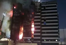 جزئیات جدید از آتش سوزی در بیمارستان گاندی تهران 