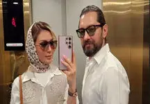 نگاهی به سلیقه دیزاین کنار مبل مینا مختاری، همسر بهرام رادان / گلدان طرح مرمر فوق العاده شیک و لاکچری + عکس