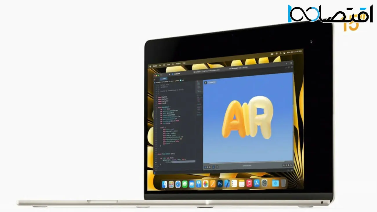 مک‌بوک ایر ۱۵ اینچی معرفی شد؛ چیپ M2 و قیمت ۱۳۰۰ دلاری