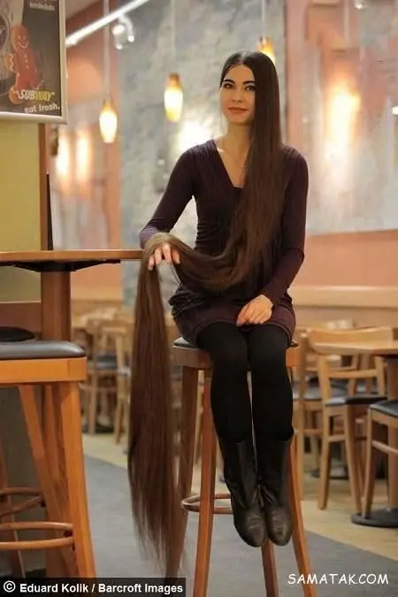 مو بلندترین دختر دنیا