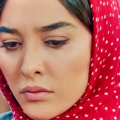 عکس‌های اختصاصی از دیوار هنری آناهیتا درگاهی در نقش ارغوان قطب شمال!