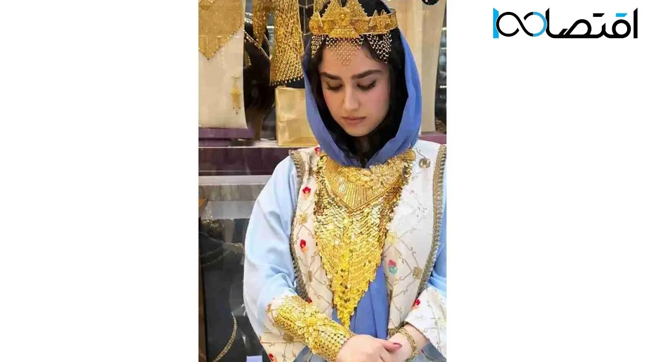 سفر خانم سلبریتی ایرانی با تاج طلا به دوبی! + عکس جنجالی هانیه غلامی