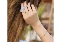  انگشتر طلای زنانه با آویز چشم نظر هنوز هم ترند است