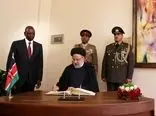 امضای ۵ سند همکاری میان ایران و کنیا + فیلم