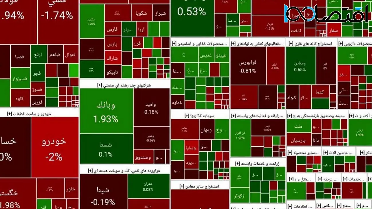 تالار شیشه‌ای قرمز شد