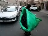 زباله گرد تهرانی ماهی ده روز به خود مرخصی می دهد تا خسته نشود/ زباله گردی روش مدرن شهردار تهران برای جمع آوری پسماند