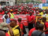 ادامه اعتراضات کارگری در  آفریقای جنوبی و مشکلات تولید