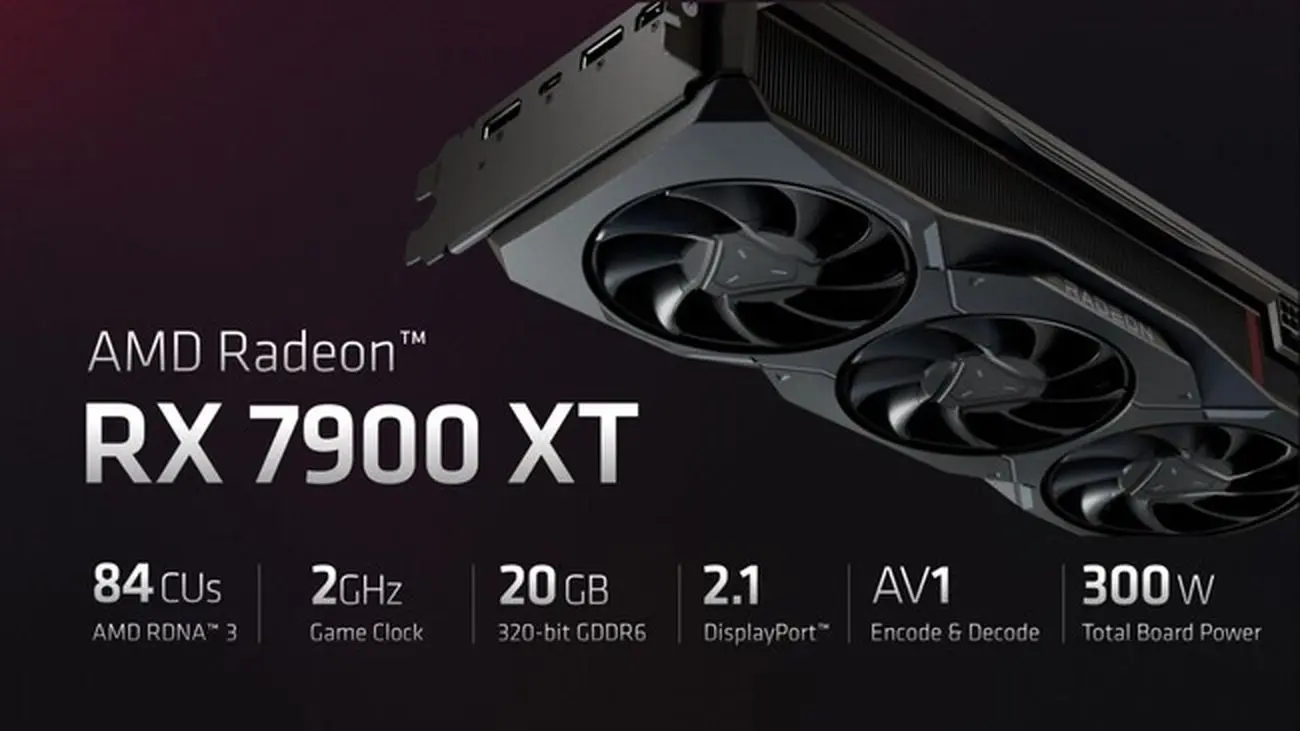 AMD: کارت گرافیک RX 7900 XT سریع ترین GPU زیر 900 دلار است