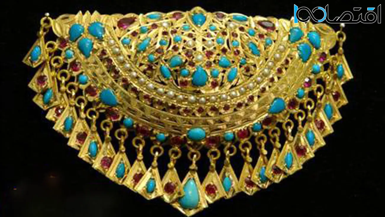 عکسی از جواهرات و زیورآلات ایران باستان با قدمتی 2 هزار ساله