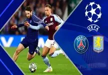 استون ویلا ۳-۲ PSG/ وداع شرافتمندانه استون ویلا با لیگ قهرمانان +خلاصه بازی