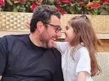 شیطنت های محسن کیایی و تنها دخترش جنجال به پا کرد ! / پدر و دختر شیطونی هستند!