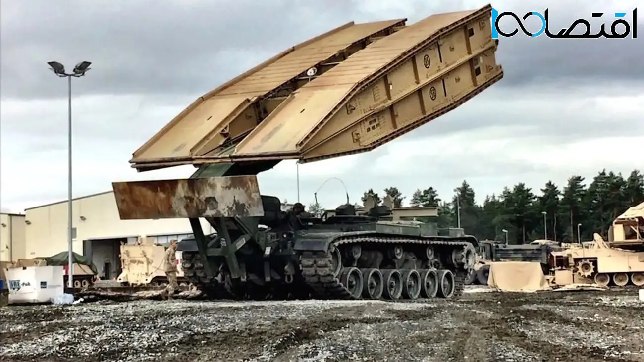 M60 AVLB؛ خودرو زرهی آمریکایی قابل تبدیل به پل در راه اوکراین + ویدیو