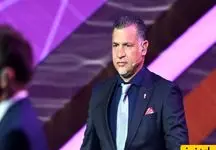 عکس ملاقات تاریخی اسطوره فوتبال و بزرگان کشتی ایران