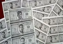 دلارهای جنجالی هواداران تراکتور و پرسپولیس در آزادی +فیلم