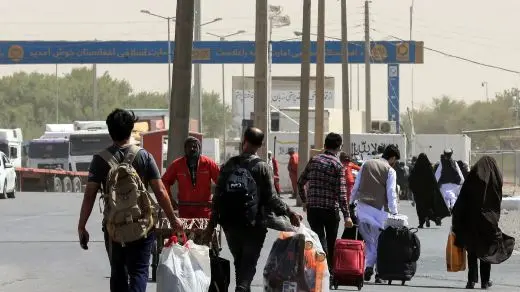 این مناطق برای اقامت اتباع ممنوع شدند