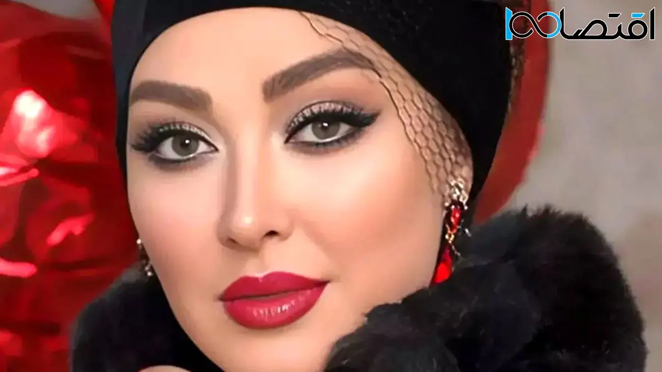 فخرفروشی الهام حمیدی با لباس فوق میلیونی اش / اندام نمایی خانم بازیگر با کت شلوار صورتی !