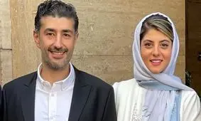 عکس چهره بدون آرایش مهسا طهمسابی در کنار شوهر خوش تیپش / خیلی زشت شد !