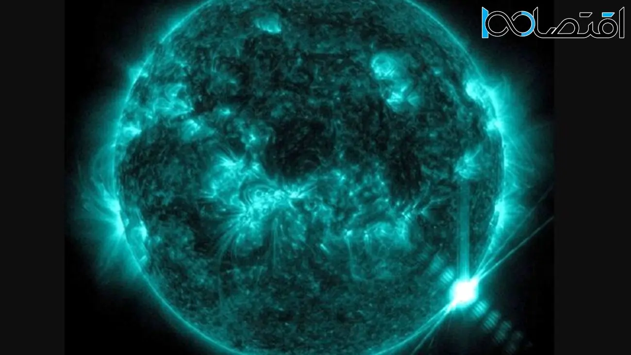 عکس تلسکوپ ناسا از خشم خورشید