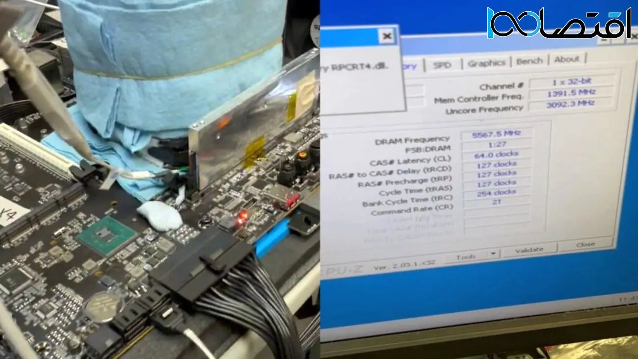 اورکلاک رم های DDR5 گیگابایت به 11136MT/S – یک رکورد جدید