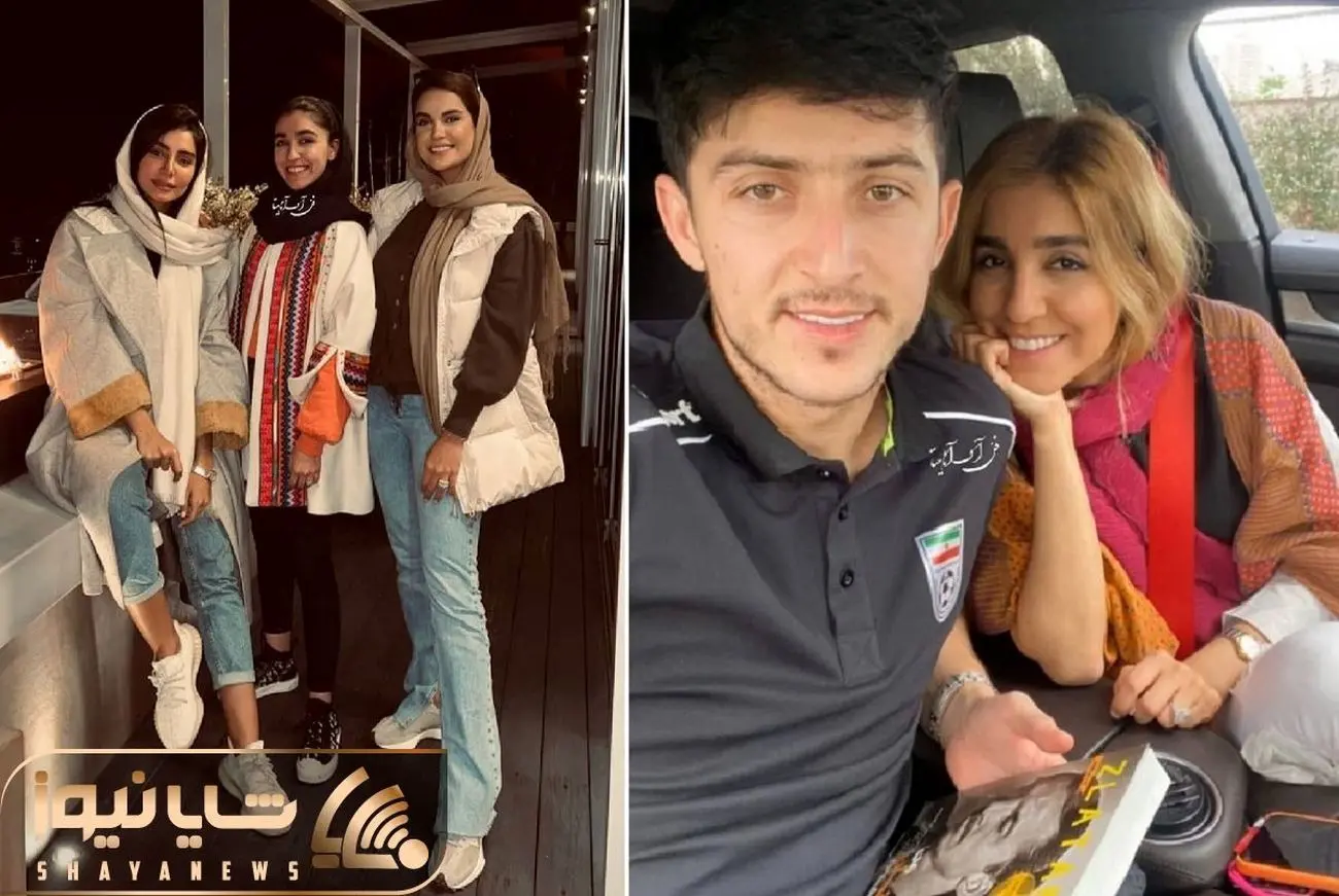 رابطه شاخ درار سردار آزمون با بامزه ترین خانم بازیگر سینما + عکس