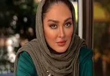 اولین عکس از کیک تولد 2 بعدی الهام حمیدی / خانم بازیگر مثل همیشه شیک ! 