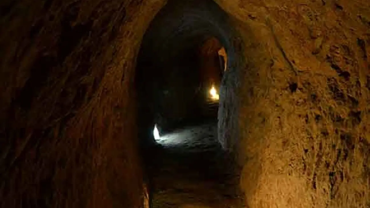 شهر زیرزمینی باستانی که در گازرسانی کشف شد