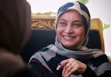 سلفی زیبا و جذاب مریم کاویانی با پسر خوش چهره و چشم رنگی‌اش+عکس