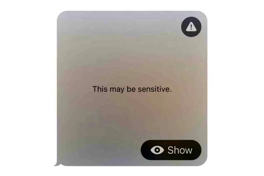 قابلیت هشدار در مورد محتوای حساس در iOS 17