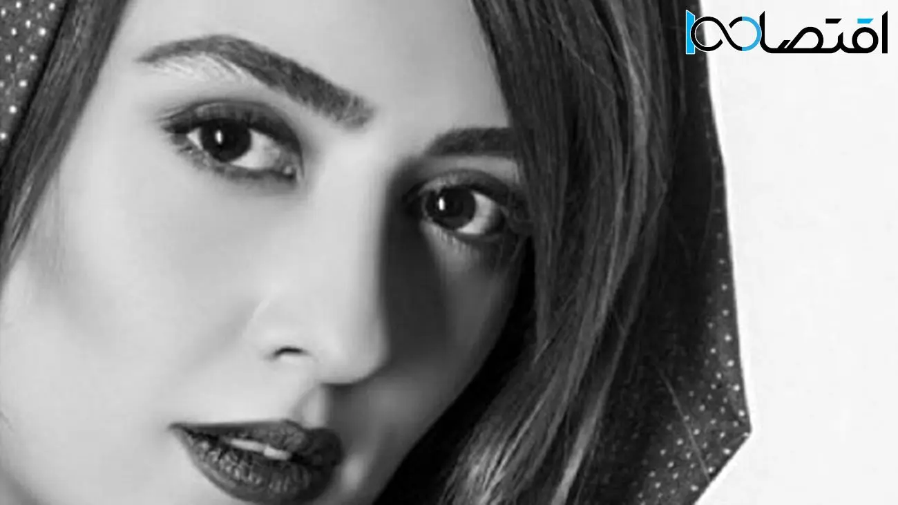 پرتره سیاه و سفید الهام طهموری با تار موهای سفید جذاب! + عکس