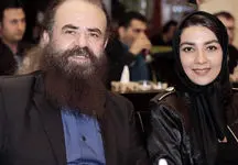 هم آغوشی خیلی زشت نوعروس سینمای ایران با شوهر 63 ساله اش !