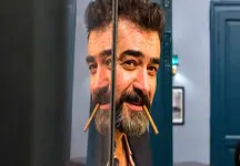 لاکچری بازی شهاب حسینی با سیگار میلیونی اش / هر نخ یک میلیون ناقابل !