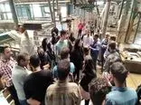 بازدید دانشجویان دانشگاه شریف از کارخانه کاغذسازی کاوه