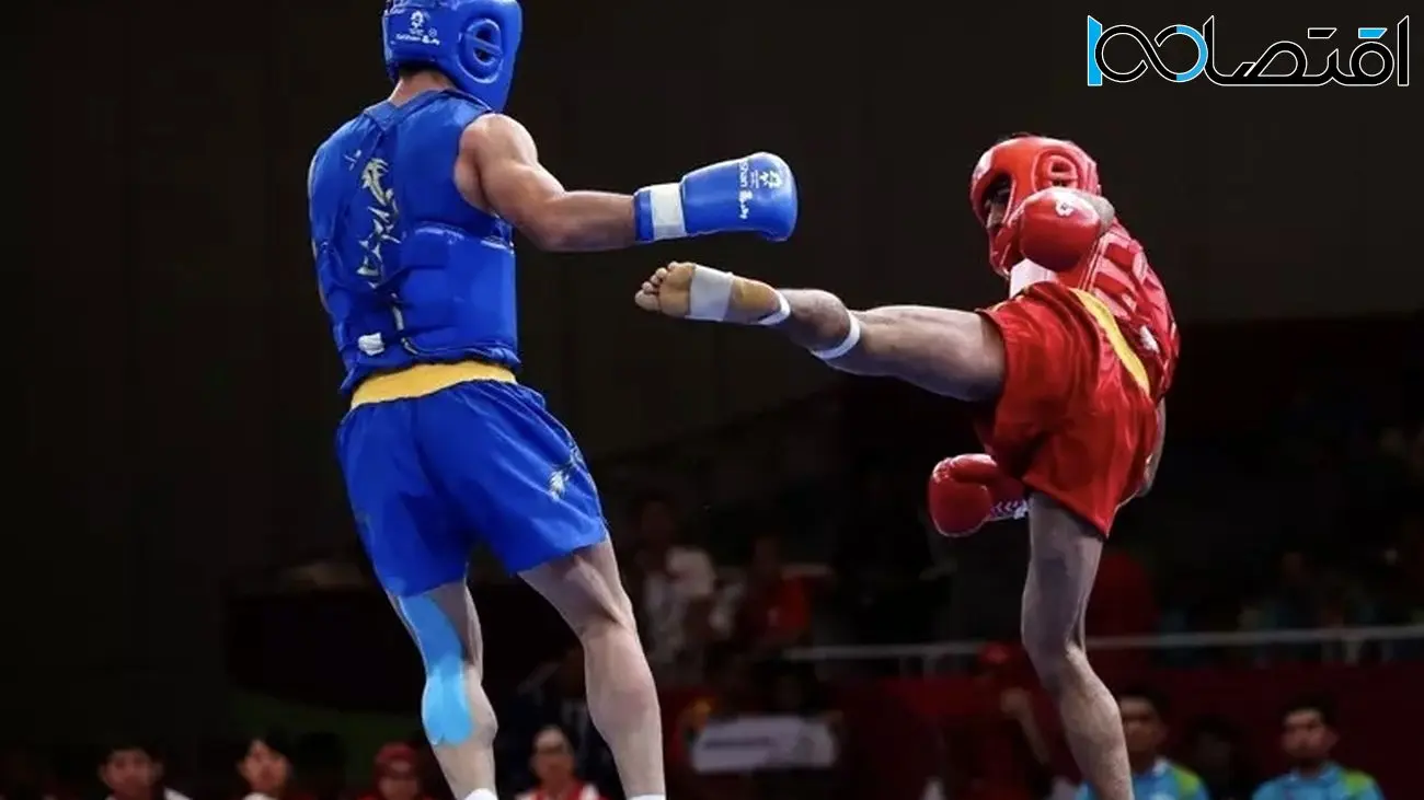 یک قهرمان ایرانی سر و صورت حریفش را پایین آورد