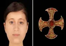 پژوهشگران چهره یک دختر متعلق به قرن هفتم میلادی را بازسازی کردند
