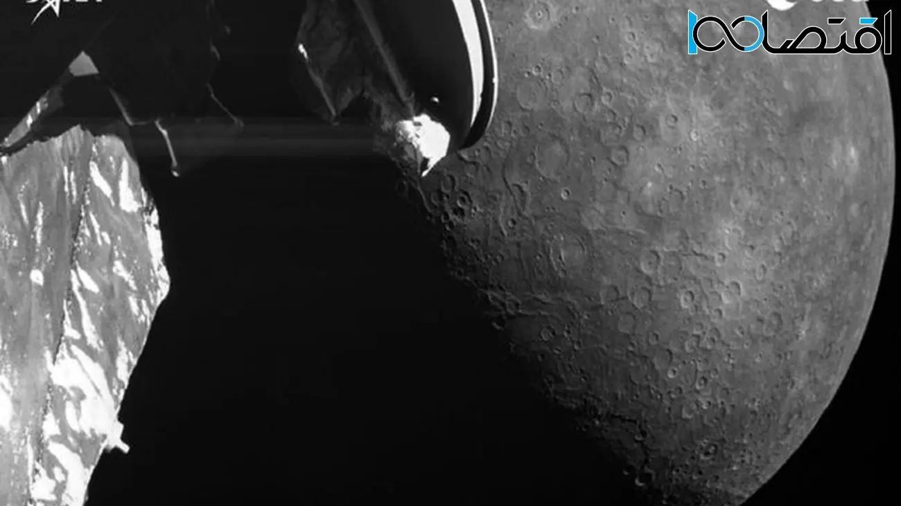 فیلمی خیره‌کننده از عطارد ضبط شده توسط کاوشگر «بپی‌کلمبو»